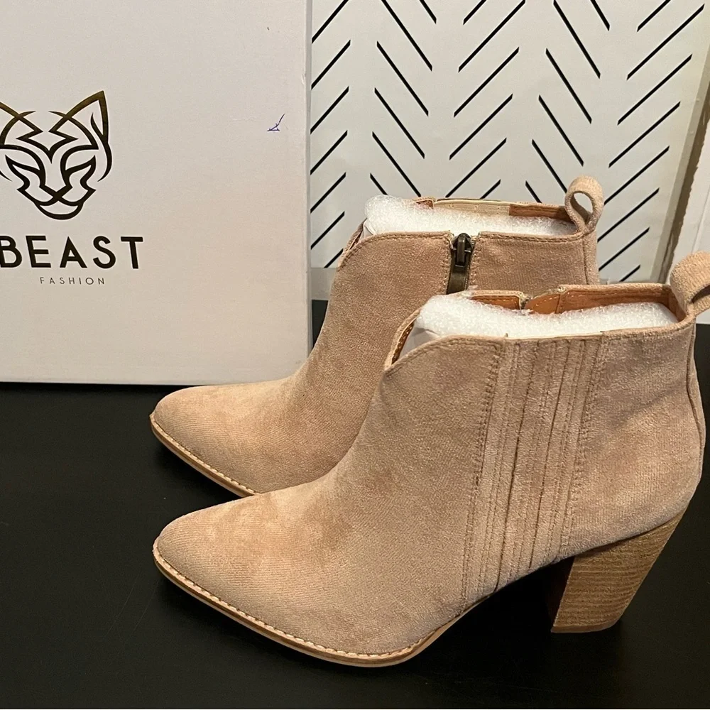 Beast Fashion, Jackie Ankle Boots NWT